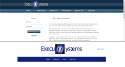 Desktop Screenshot of execusystems.com